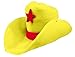 Novelty Giant Foam Cowboy Hat Yellow