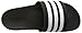 adidas Women's Adilette Ultra Slides Sandals, Black/Core White/Black, 7