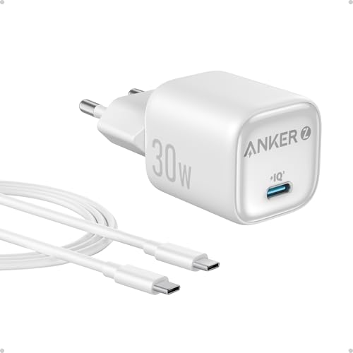 Anker Zolo Chargeur GaN Compact, Port USB-C 30 W, contrôle... en promo sur Amazon