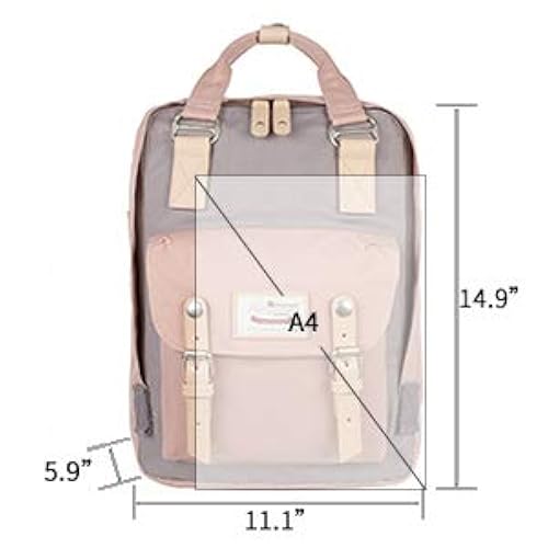 Himawari Backpack/Travel Backpack for Women College Vintage  Waterproof Bag ， Work Backpack for 14inch La