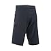 ARSUXEO Outdoor Sports Men's MTB Cycling Shorts Mountain Bike Shorts Water Resistant Gray with pad Size Large