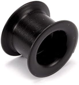 Silicone Ear Tunnel, Flesh Tunnels & Stretchers 6-22mm Black, White, Red, Blue by SHOKK