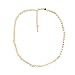 chelseachicNYC Sparkling Little Coin Chain Choker Gold