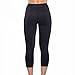 Zaggora Hot Pants High Rise Capri - Black - Thermo Slimming Leggings