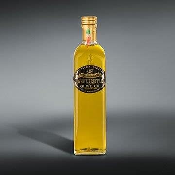 La RustichellaWhite Truffle Olive Oil 8.45 fl oz (250 ml) - 100% Made in Italy | Vegan, Gluten-Free, Cholesterol-Free