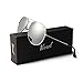 Versol Aviator Sunglasses for Men Women Polarized Metal Frame and UV 400 Protection 60mm - Premium Classic Style (Grey Mirror Lens + Silver), Large