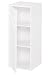 ClosetMaid 8988 Stackable 1-Door Organizer, White primary