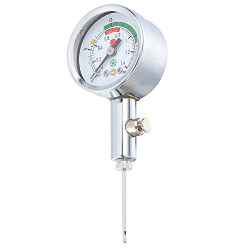 PatyHoll Accurate Ball Pressure Gauge Bar Barometers Inner Air for Football Soccer Volleyball Basketball