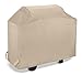 SunPatio Grill Cover 50 Inch, Heavy Duty Waterproof BBQ Gas Grill Cover, Outdoor All Weather Resistant Charcoal Barbecue Cover Compatible for Weber Char-broil Nexgrill Kenmore Grills and More, Beige