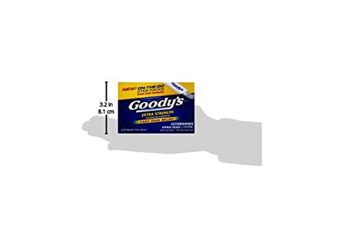 Goody's Extra Strength Powders | Fast Pain Relief | Aspirin & Caffeine | 50 Count