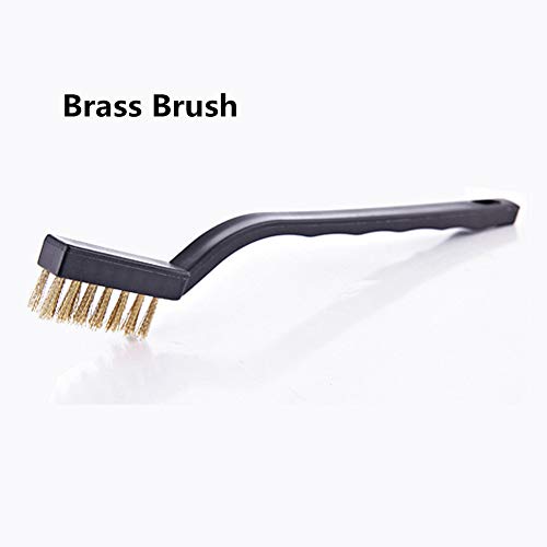 5 Brushes+Stainless+Scratch+Automotive+Cleaning