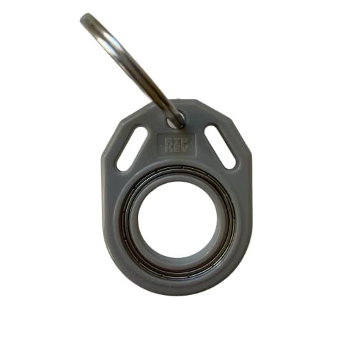 RipKey Keychain Spinner Fidget Ring Toy, Key Ring