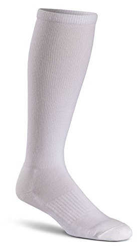 Fox River Fatigue Fighter Over-The-Calf Compression Socks, Large, White