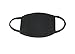 3PCS Black Cute Bear Shaped Reusable Healthy Breathable Anti Fog Soft Cotton Ventilation Dustproof Winter Face Mouth Mask Cover Mouth-muffle with Elastic Earloop for Unisex Adults