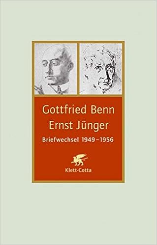 Briefwechsel 1949 1956 Holger Hof Gottfried Benn Ernst Junger Amazon De Bucher