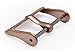 BARTON WATCH BANDS - Replacement Buckle - Choice of Color & Width - Rose Gold 22mm - Vacuum PVD Finish