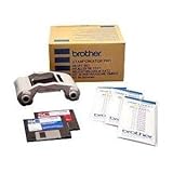 Brother PRDRFTN Pro Model Stamp Draft Set For use with SC-2000 or SC-2000USB Stampcreator Pro Systems, Includes Super Fine Ribbon Cassette and 150 Draft Sheets