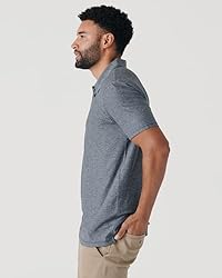 True Classic Active Polo Shirts for Men, Premium