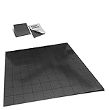 Adhesive Magnets ! Tape sheet of 90 Magnetic squares for crafts 20x 20x 2mm Anisotropic stronger Magnet (Hold up to 3 Ounces) Mini Thin Small and Sticky ! Used as Magnetic roll, strip and stickers