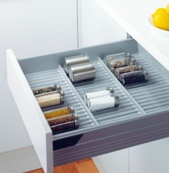 Peka Spice Rack Drawer Insert Blum Systems 400 500 600mm Amazon
