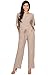 KOH KOH Womens Short Sleeve Long Pants Suit Jumpsuit Playsuit One Piece Romper