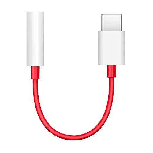 Okdeals Type C to 3.5mm Audio Adapter,USB C to 3.5mm Female Adapter,USB C to 3.5mm Aux Cable,Adapter coverner for Oneplus 6T Headphone Jack Adapter for Oneplus 7 Pro (1 Pc)