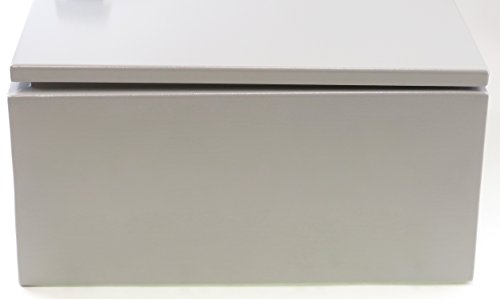 Yuco YC-16X12X8-UL-FE Fully Enclosed IP66 Enclosure, UL Certified, Nema 4, 16 Gauge, Single Door Hinge Cover, Wall-Mount, Backplate (16 x 12 x 8)