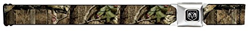 Buckle-Down Buckle-Down Seatbelt Belt Mossy Oak Ram Regular Accessory, -Mossy Oak Ram, Regular