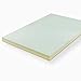 ZINUS 4 Inch Green Tea Memory Foam Mattress Topper, Pressure-Relieving Layers, CertiPUR-US Certified, Queen