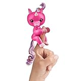 WowWee (WOWWM) Fingerlings Baby Unicorn Skye (Hot Pink With Rainbow Mane And Tail) - Friendly Interactive Toy By Wow wee, Hot Pink