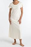 P-Jamas Butterknits Long Nightgown With Short Sleeves (375660)