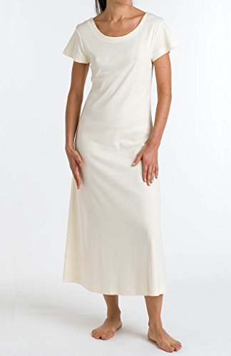 P-Jamas Butterknits Long Nightgown With Short Sleeves (375660)