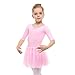 STELLE Toddler/Girls Cute Tutu Dress Ballet Leotard for Dance, BP2, M(5-6Y)