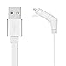 Frienda 23 ft/ 7 m Weatherproof Flat Power Cable with Power Adapter Compatible with Arlo Pro,Arlo Pro 2, No Need to Charge The Batteries (White)