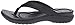 crocs Women's Capri V Shimmer W Flip-Flop, Black, 7 M US