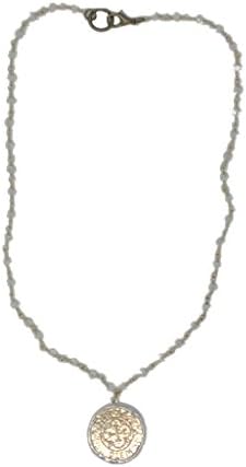 Weekend Wears Jewelry Greek Necklace with Carpe Diem Pendant, 18 inches