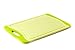 Spigo Antimicrobial Cutting Board With Cleantec Technology, 11.4x7.75x.39, Lime Green