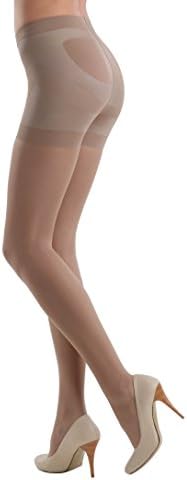 Conte elegantConte High Waist Control Top Push Up Shaping Sheer Pantyhose Tights X-Press 20 Den