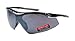 JiMarti TR22 Sport Wrap TR90 Sunglasses UV400 Unbreakable Protection for Cycling, Ski or Golf (Black & Grey)
