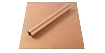 Livivo Backofeneinlage, robust, wiederverwendbar, antihaftbeschichtet, abwischbar, 2 Stück kupfer