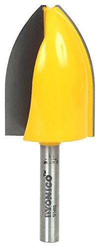 Yonico 12145q Cove Vertical Raised Panel Router Bit 1/4-Inch Shank