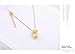 Zittop Gold Plated 3D Cute Pineapple Fruit Pendant Charm Necklace