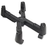 Mobile Desktop Tower Computer Floor Stand Rolling Caster Wheels and Adjustable Width from 6 to 10 Inches