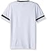 Boy's adidas Youth Tennis Boys Club 3 Stripes Tee, White, Medium
