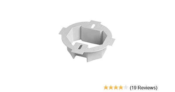 Arlington Be1r Plastic 1 Gang Ceiling Box Extender 4 35 Inch X 1 5