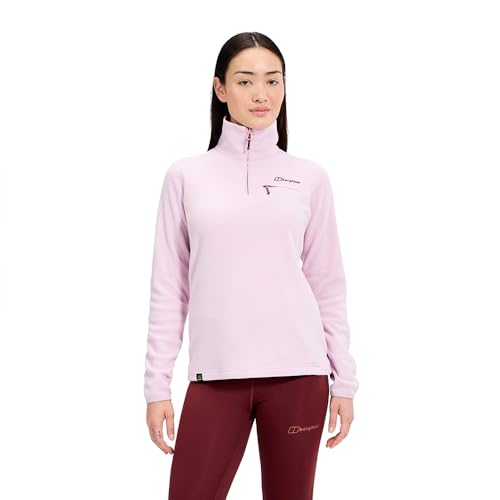 Berghaus Veste polaire Prism 2.0 Micro demi-fermeture éclair pour femme, Aube pâle, taille 42
