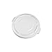 Rubbermaid Commercial Products BRUTE Heavy-Duty Round Trash/Garbage Lid, 20-Gallon, White, Outdoor Waste Container for Home/Garage/Mall/Office/Stadium/Bathroom