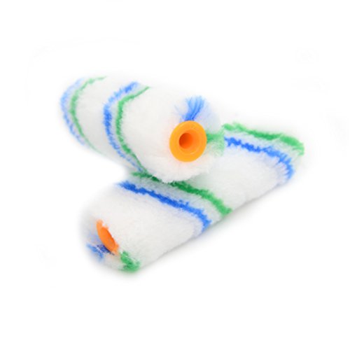AFCN: 10 Pcs/lot 4" Paint Roller Covers Mini Paint Roller Edger Trim Roller Hand Tools Set Wholesale