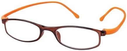 Reading Glasses - Hang Aroundz Oval Brown/Orange +1.25