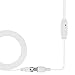 HD TV Antenna, WochiTV 50 Mile Range HD Supply Indoor Digital HDTV Antenna with Detachable Amplified Signal Booster,20ft High Performance Coax Cable for Free All Channel TV Programme(Transparent)